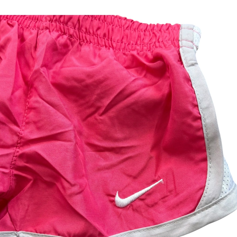Nike Kids Dri-FIT Running Shorts Pink White Toddler 18M New - Picture 2 of 5